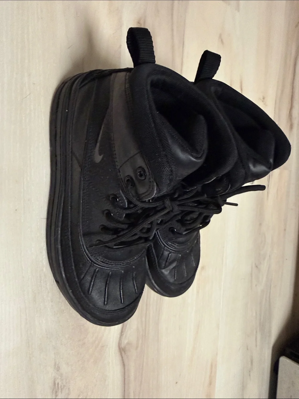 Nike Kids Black High-Top Boot Snow Boots